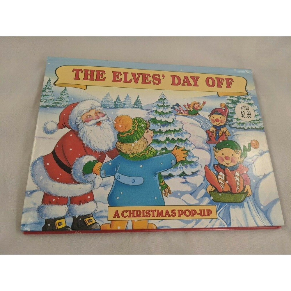 Landolls The Elves Day Off Christmas Pop Up Book 1997‎